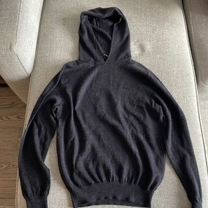 Louis Vuitton Wool Hoodie with Logo on the Front in Good condition. Size S